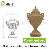 Limestone/Bluestone/Sandstone/Grantie/Marble Garden Port Flower Pot and Plant Pot for Garden
