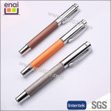 Gift Luxury Silver Wiredrawing Roller Pen for Promotion (EN106R)