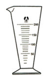 Measure Cone Shape Conical, with Graduation, with Spout