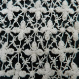 Lace Textile with Cotton Lace Embroidery (L5108)