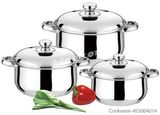 6PCS Stainless Steel Tableware with Steel Handle (KG06A014)