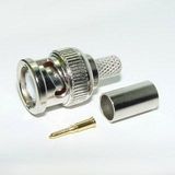 BNC Connector Male Crimp for RG6