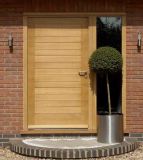 Honey Wheat Painted Lover Alder Front Exterior Solid Wood Doors