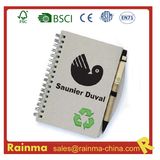 Office Supply Paper Notebook with Ball Pen