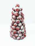 Christmas Tree with Snowy Red Berries