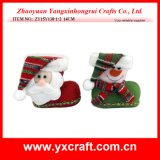 Christmas Decoration (ZY15Y138-1-2) Christmas Cloth Boot