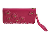 Fashion Rose Red Purse, Beauty Lady Flower Wallets