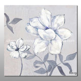 White Flower Handmade Oil Painting Modern Wall Decor