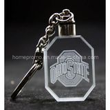 High Quality Laser Crystal Key Chain