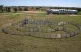 Livestock Panel with Round Pipe Square Tube