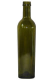 0.75L Glass Burgund Bottle Brown Color