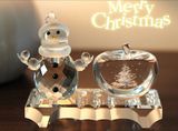 Beautiful Promotional Crystal Craft for Christmas Gift (ks25211)