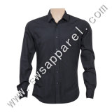 Custom Men's Plain Dyed Cotton Shirt