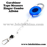 Fishing Tackle Wholesale Carabiner Tape Measure Zinger Combo