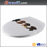 Decorative Fashion Style Toilet Seat with Printing