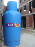 PVC Inflatable Blue Gas-Jar Model for Advertising