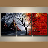 on Canvas Landscape Oil Painting for Home Wall Decor