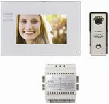 Slim Aluminum 7 Inch Handsfree Video Intercom for Villa