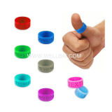 Proomotional Silicone Thumb Ring with Customer's Logo