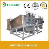 Techase Screw Press, Lower Power Consumption Than a Plate-and-Frame Dehydrator