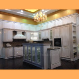 2015 Best Quality White Lacquer Kitchen Cabinets Design (kc9869)