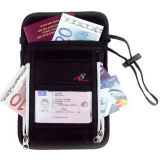 RFID Security Travel Stylish Durable Washable Nylon Neck Shoulder Wallet