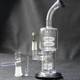 4 Tier Percolator Glass Smoking Water Pipe