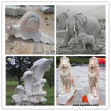 Granite / Marble Animal Stone Sculpture for Garden Decoration