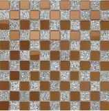 Glass/Metal/Stone Delicate Mosaic Tile for Indoor&Outdoor Decorating