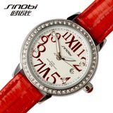 1155 Red Strap Fashion Women Watch