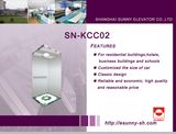 Elevator Cabin Decoration with Ceiling and Handle (SN-KCC02)