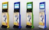 Free Standing Self Serve Ordering and Wellness Advertising Kiosk