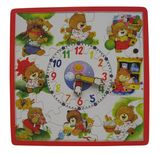 Wooden Puzzle Toy Clock Puzzle