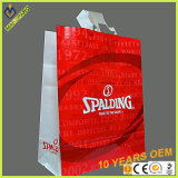 Square Bottom Plastic Soft Loop Handle Shopping Promotional Bag