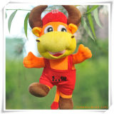 Promotion Gift for Cartoon Animal Named Piaopiao Dragon Plush Toy