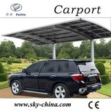 Durable Metal Carport with Fiberglass Awning (B800)