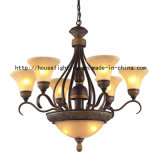 Antique Chandelier / Steel Chandelier Lamp (CH-850-5212Bx(6+3))