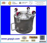 China Asme Approved Stainless Steel Storage Tank with Wheel 2014