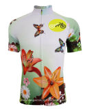 The Latest Sports Bicycle Summer Clothing, Cycling Jerseys, Butterfly Dance with Short Sleeve Polo Shirt