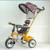 Golden Color Beautiful Baby Tricycle (SC-TCB-005)
