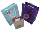 Matte Decorative Gift Bag with Gift Tag