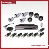 8CH Surveillace DIY Kit With H. 264 Compression (VG-H7408CK)
