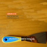 C-15 Plastic Handle Mirror Polished Steel Scraper