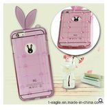 Transparent Crystal Rabbit Phone Case for iPhone 6/6plus