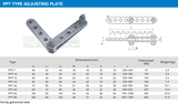 PT Type Adjusting Plate