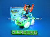 Battery Operated Cartoon Car Toy with Music & Light (868602)