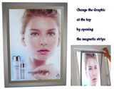 Crystal Light Box with Magnetic Stripe