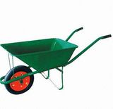 Wheelbarrow in Classic Square Tray, Steel Material Tray