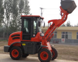 Zl08f 4WD Front End Loader with Sweeper Attachment