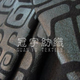 Printed Faux Suede Leather Fabric for Sofa Cover